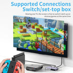 Video Selector Boxes， 8K@60Hz Splitter, bi-Directional 8K HD switcher 2 in 1 Out - Image 2