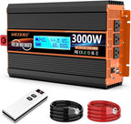 3000 Watt Pure Sine Wave Power Inverter 24V DC to 110V 120V Converter by puresinewavepowerinverter