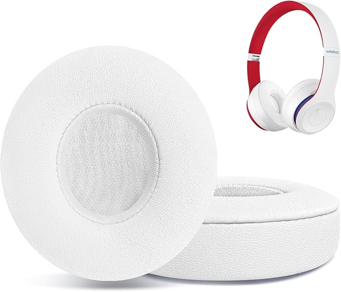 Replacement Ear Pads for Beats Solo 2 & Solo 3 Wireless On-Ear Headphones by HAOMUK