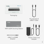 Plugable Thunderbolt 4 Dock for Dual 4K or 8K Display – 100W Charging Docking - Image 7
