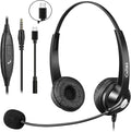 Callez Wired Computer Headset, 3.5mm/USB-C Headset by Callez