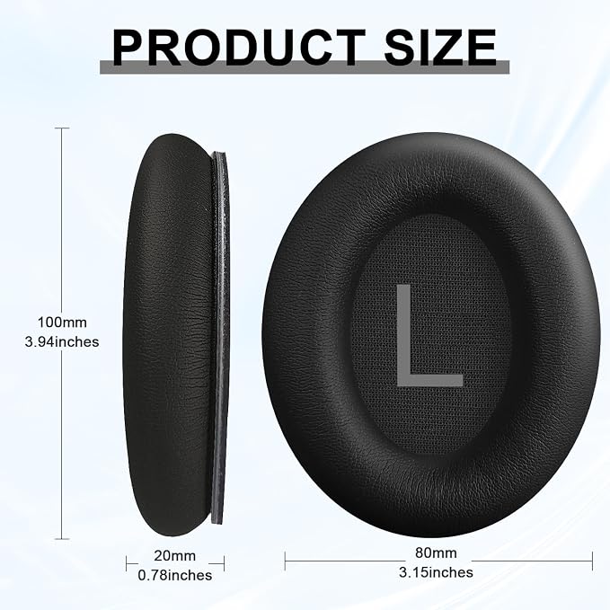 Replacement Ear Pads for Bose QuietComfort 45/QuietComfort SE/Quiet Comfort - Image 2