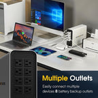 GOLDENMATE 1000VA/600W Lithium UPS Battery Backup and Surge Protector, Sinewave - Image 5