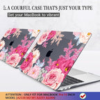 CISSOOK Floral Case Cover for MacBook Pro 13 Inch 2025-2020 Release A2338 A2289 - Image 3