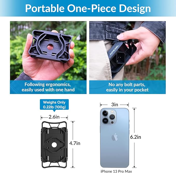 APEXEL Telescope Phone Adapter, Binocular Photo Adapter - Image 4