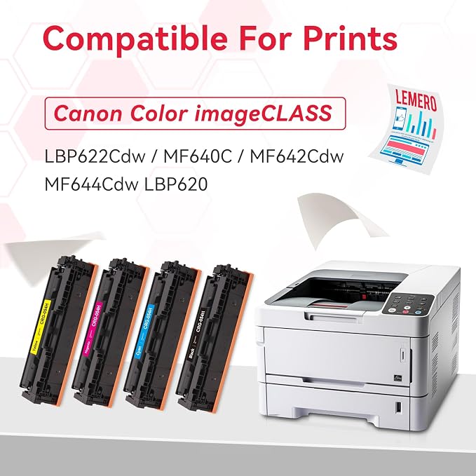 LEMERO Compatible 054H Toner Cartridge Replacement - Image 3