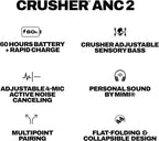 Skullcandy Crusher ANC 2 Wireless Over-Ear Bluetooth Headphones - Image 11