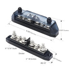 Recoil BBPG4 Bus Bar Positive and Negative 4 x 5/16” Studs and 4 x #8 Screw - Image 5