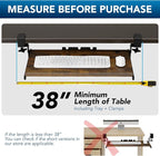 AX WABER Keyboard Tray Under Desk Pull Out - Image 6