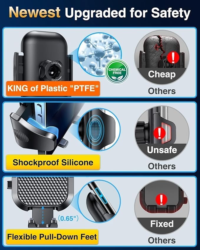 Car Phone Holder VANMASS Cell Phone Mount - Image 9