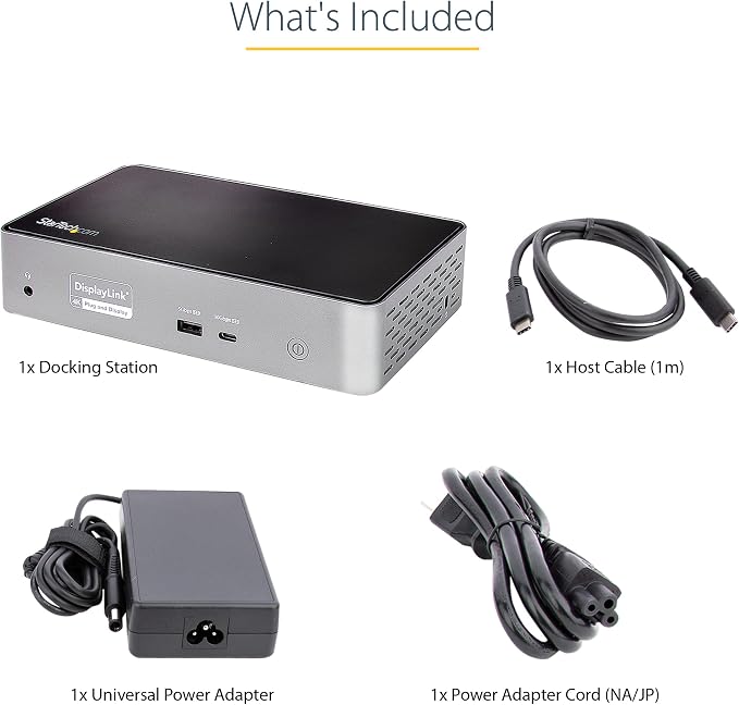 StarTech.com USB-C Quad Monitor Docking Station - Image 10