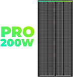 Newpowa PRO 200 Watt 12 Volt Monocrystalline 200W 12V Solar Panel, 9 busbar PV - Image 2
