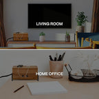 Extra Large Cable Management Box, Wood Cord Hider Box & Organizer - Image 6