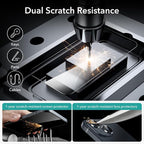 ESR 3+1 Pack for iPhone 15 Screen Protector, 3 Tempered-Glass Screen Protector - Image 6