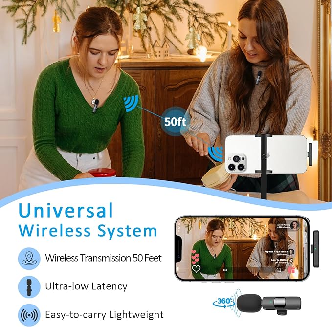 MAYBESTA Wireless Lavalier Microphone - Image 7