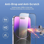 for iPhone 14 Pro Max Screen Protector Blue Light Full Coverage Dynamic Island - Image 3
