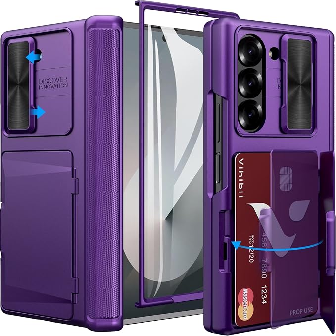 Vihibii for Samsung Galaxy Z Fold 6 Case by Vihibii