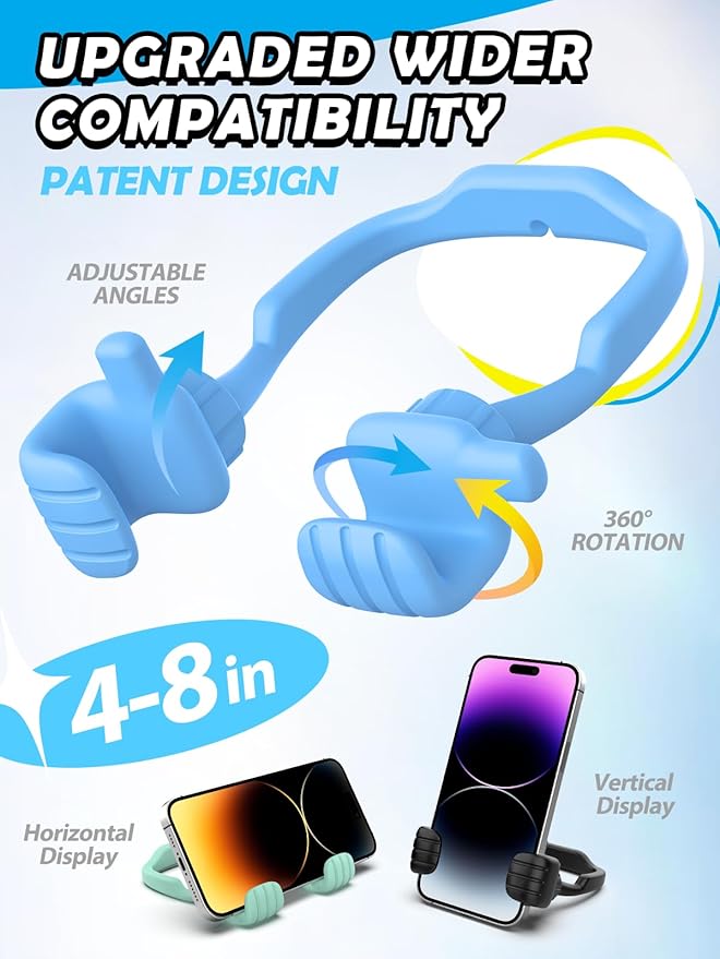 Cell Phone Holder Thumbs Up Lazy Phone Stand: 3 Pack Graduation Gifts - Image 3