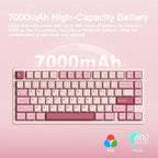 KEEBMONKEY WOBKEY Rainy 75 CNC Aluminum HMX/JWK/Cocoa Switches Triple-Mode - Image 3
