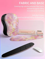 Hokafenle 2in1 Combination, Wave Keyboard Wrist Rest and Ergonomic Curvature - Image 6