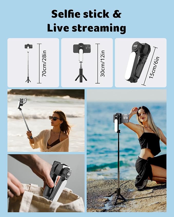acer Gimbal Stabilizer 1-Axis for iPhone/Cell Phone/Smartphone/Android - Image 3