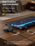 Wireless Keyboard and Mouse Combo - Image 6