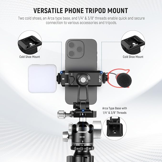 NEEWER SP-02 Phone Tripod Mount Adapter - Image 2