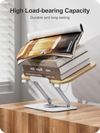 Book Stand for Reading, 360° Adjustable Book Holder, Foldable Book Holder Stand - Image 5