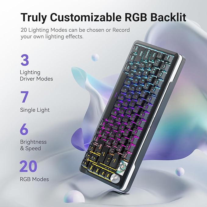 Redragon K708 Wireless Mechanical Keyboard - Image 7