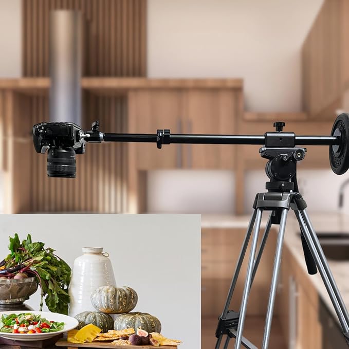 Glide Gear OH 50 Overhead Mount – DSLR, iPhone – 36" Arm, Tripod Extension - Image 2