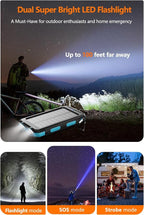 Power Bank 38800mAh Solar Portable Phone Charger - Image 4