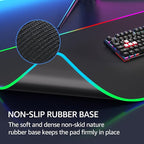 KTRIO RGB Large Gaming Mouse Pad Desk Mat, Superior Micro-Weave Cloth, Non-Slip - Image 4