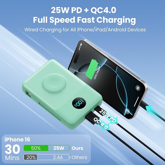 Magnetic Portable Charger 10800mAh - Image 5