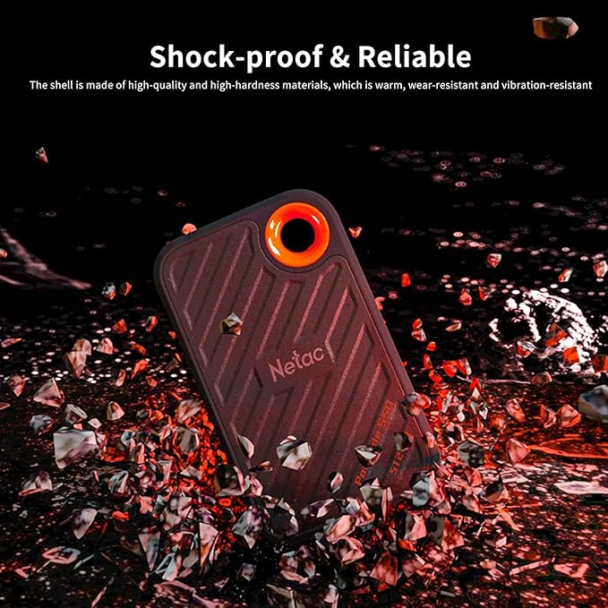 Netac 1TB Extreme Portable SSD External Solid State Drives Up to 2000MB/s Read - Image 6