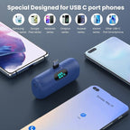Samll Portable Charger for iPhone 16/15 Series, 5000mAh 3A PD USB C Power Bank - Image 3
