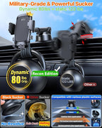HTU 2025 Upgraded Car Phone Holder 【Safety Certs & No Smell】 Cell Phone Holder - Image 4