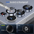 WSKEN for Samsung Galaxy S25 Ultra Camera Lens Protector - Image 3