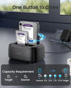 ORICO Hard Drive Docking Station Dual Bay USB 3.0 to SATA - Image 2