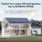 Power Queen 25.6V 100Ah LiFePO4 Battery, Built-in 100A BMS, 4000 to 15000 Cycles - Image 6