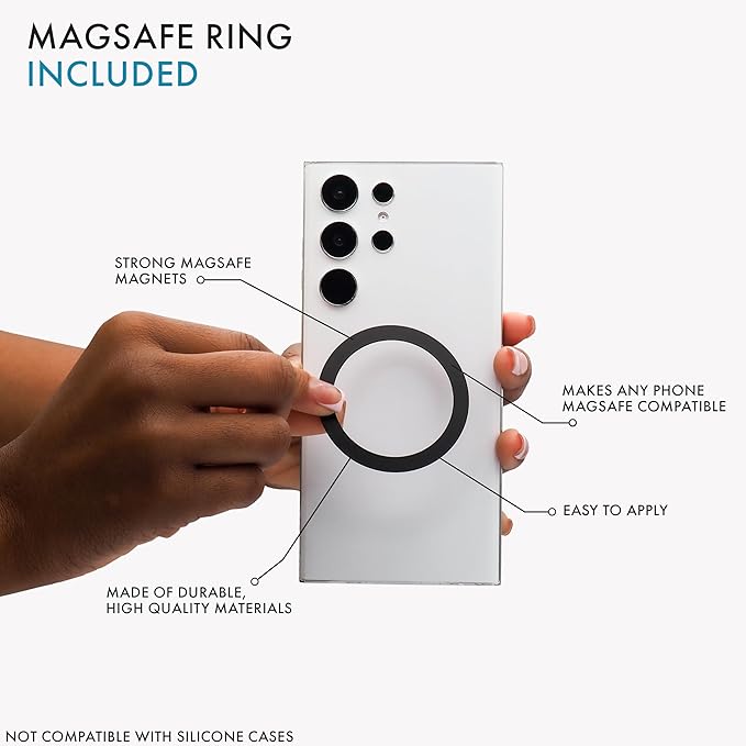 LoveHandle PRO MagSafe Compatible Magnetic Phone Grip w/Kickstand - Image 3
