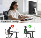 Egchi Clear Acrylic Monitor Stand Riser 2 Tier, 5.12 Inches High Clear Computer - Image 3