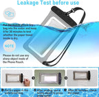 7 Pcs Waterproof Phone Pouch, Universal IPX8 Floating Waterproof Cell Phone - Image 3