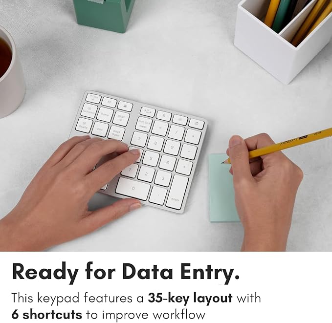 Macally Bluetooth Number Pad for Laptop - Image 2