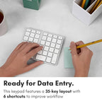 Macally Bluetooth Number Pad for Laptop - Image 2