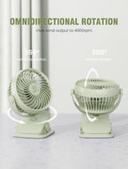 Shinebella AA Battery Powered Clip on Fan - Image 5