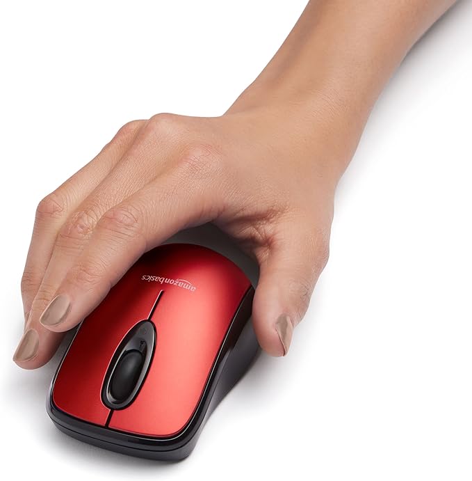 Amazon Basics 2.4 GHz Optical Wireless Mouse - Image 5