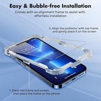 UNBREAKcable Screen Protector for iPhone 14/13/13 Pro Double Shatterproof - Image 3