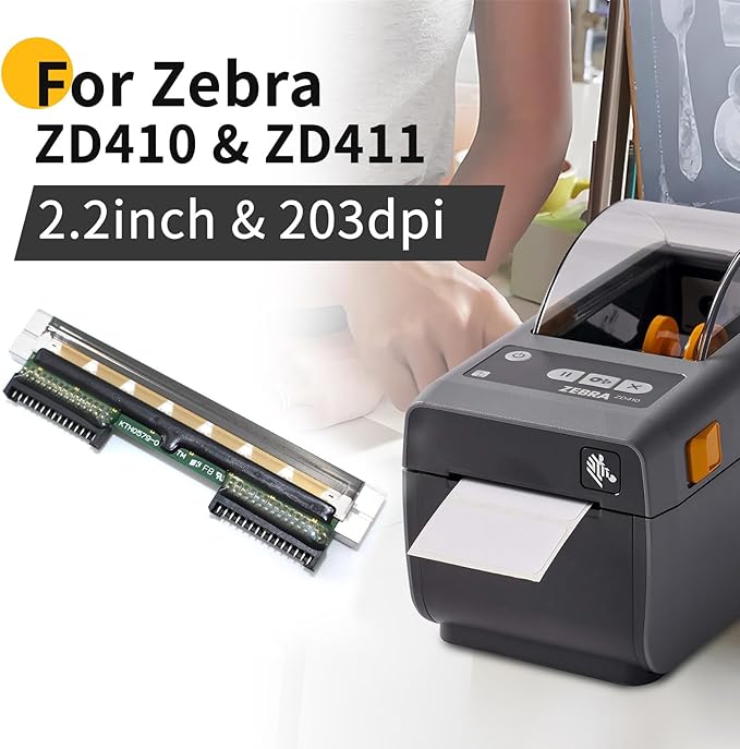 P1079903-010 New Printhead for Zebra ZD410 ZD411 ZD411d ZD411t Thermal Mobile - Image 3