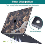 Teryeefi for MacBook Air 13 inch Case 2021 2020 2019 2018 Release, Plastic Hard - Image 7