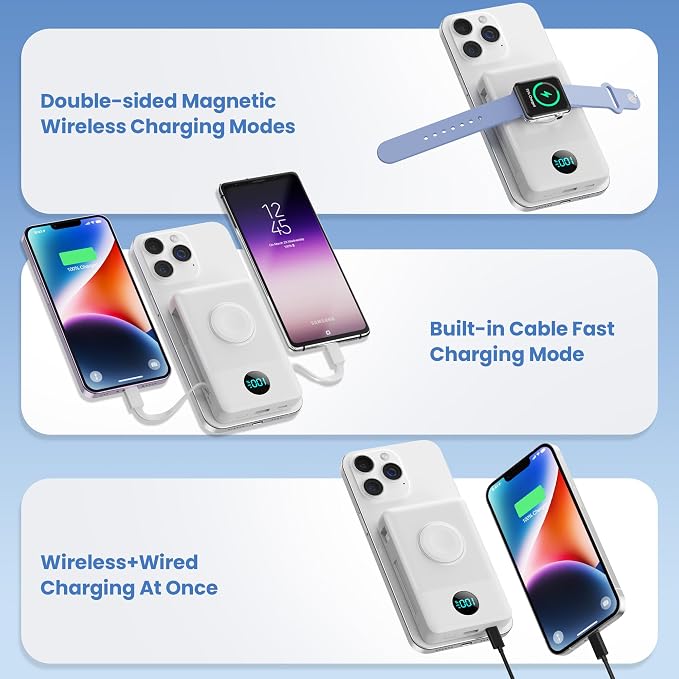 Magnetic Portable Charger 10800mAh - Image 4